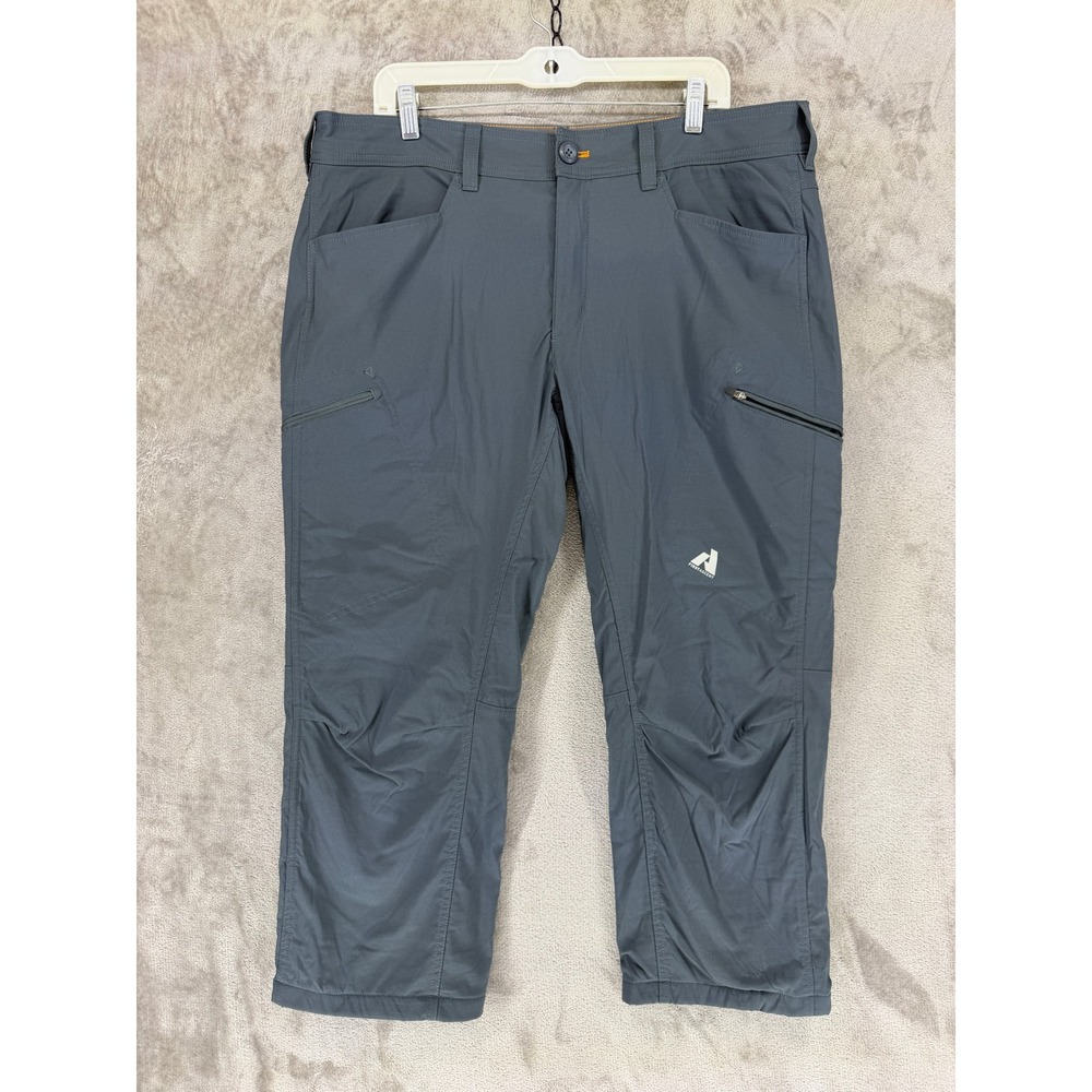 Eddie Bauer Pants Mens 38x30 First Ascent Guide Pro Lined Gray EUC